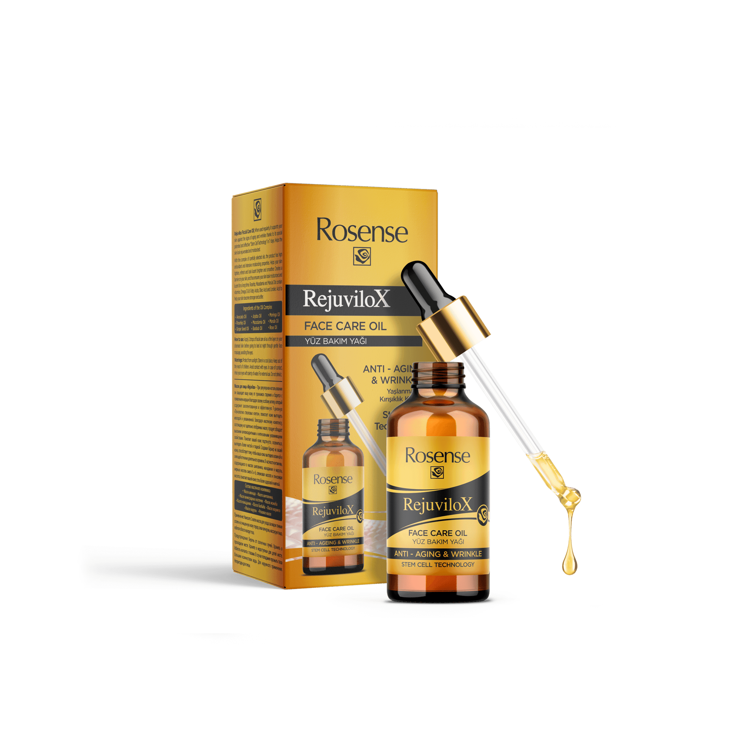 Rejuvilox Kırışıklık Karşıtı Yüz Bakım Yağı 30 ml